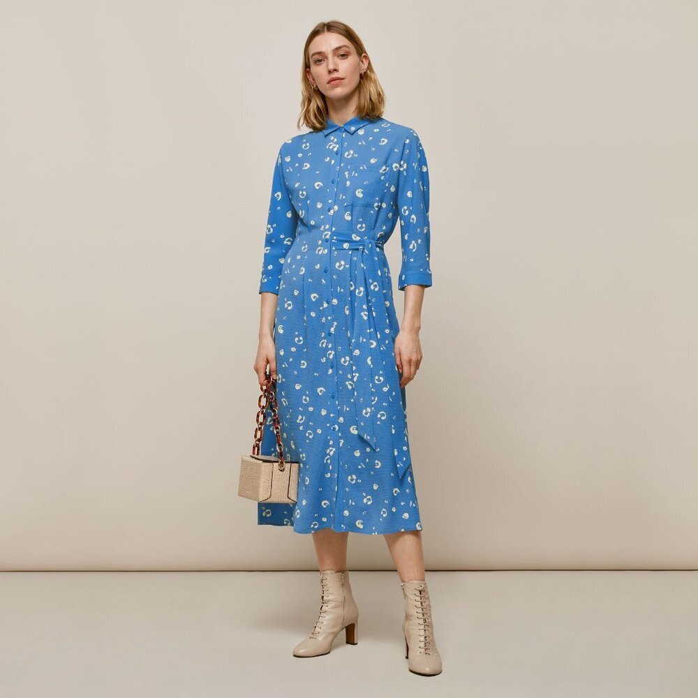 Whistles Watercolour Animal Dress